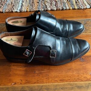 Allen Edmonds Black Oxfords Smooth Leather